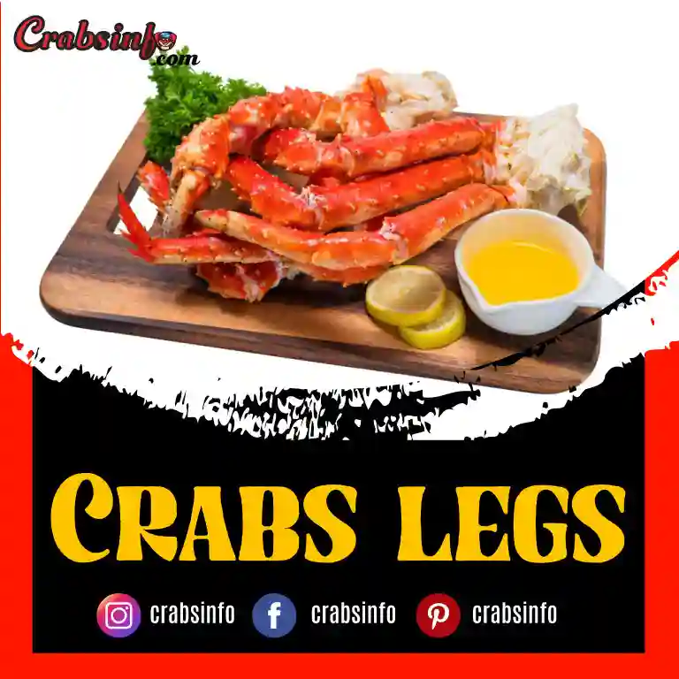 Crabs legs, their cooking and price of spider crab